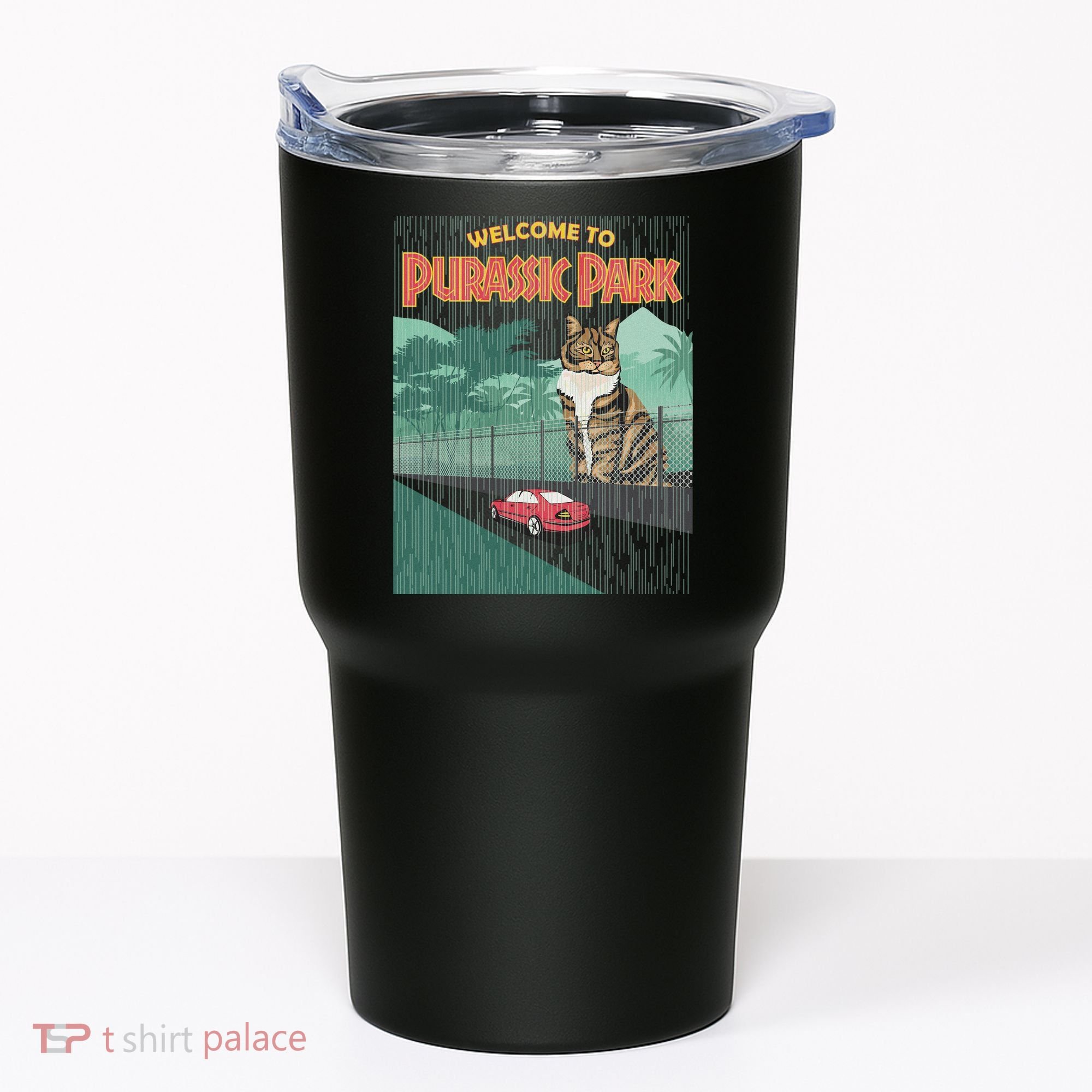 Welcome To Purassic Park Tumbler