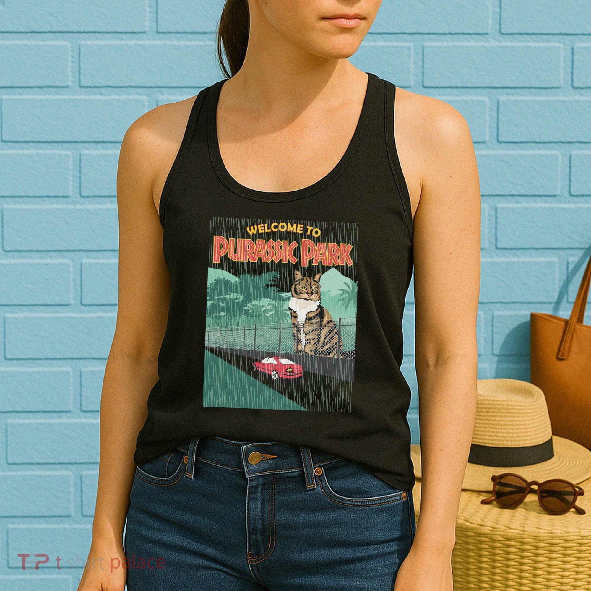 Welcome To Purassic Park Women's Tank Top