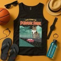 Welcome To Purassic Park Tank Top thumb 4
