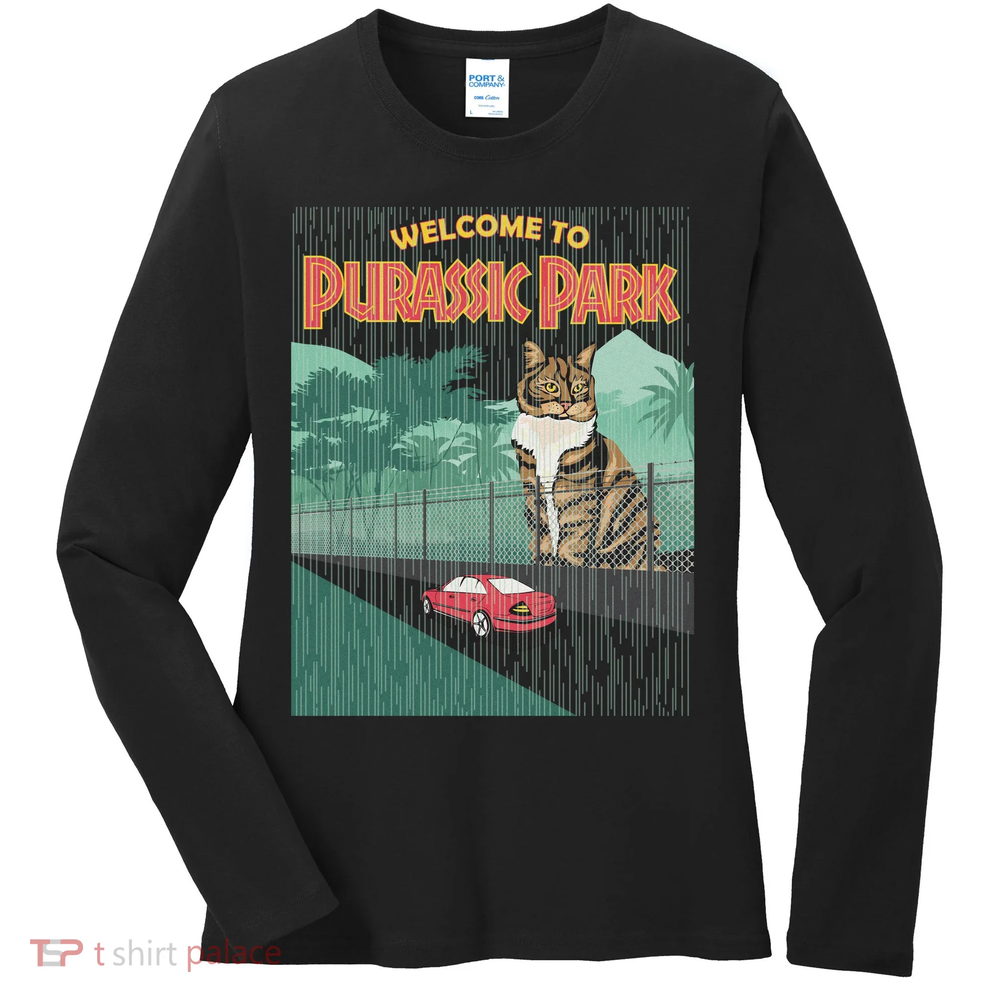 Welcome To Purassic Park Women's Long Sleeve Shirt