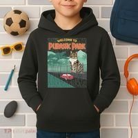 Welcome To Purassic Park Kids Hoodie thumb 2