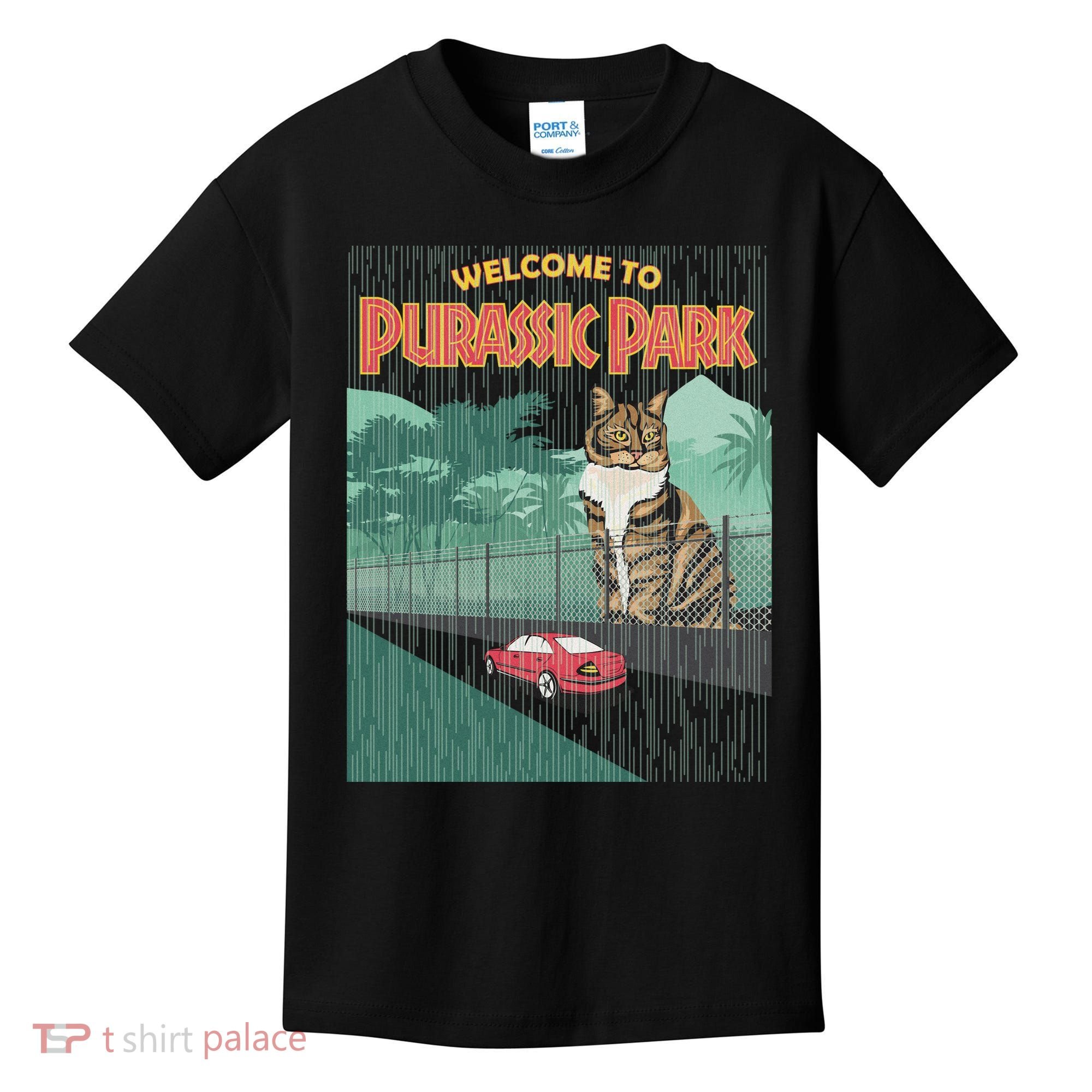 Welcome To Purassic Park Kids T-Shirt