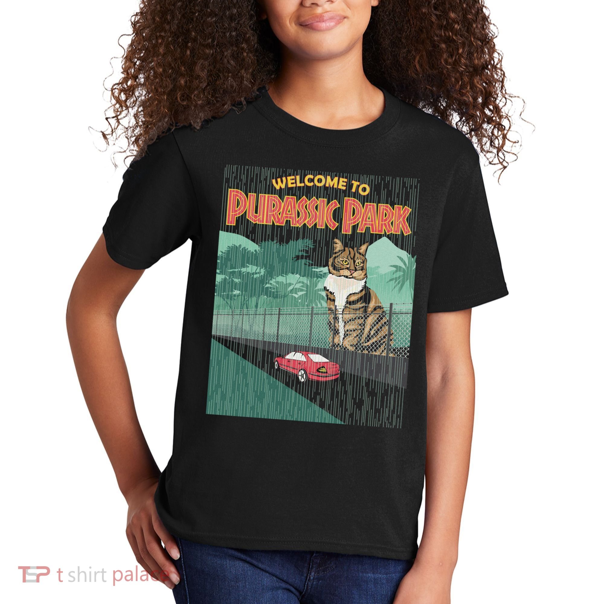 Welcome To Purassic Park Kids T-Shirt
