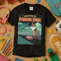 Welcome To Purassic Park Kids T-Shirt thumb 3