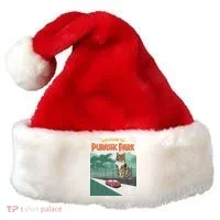 Welcome To Purassic Park Santa Hat thumb 0