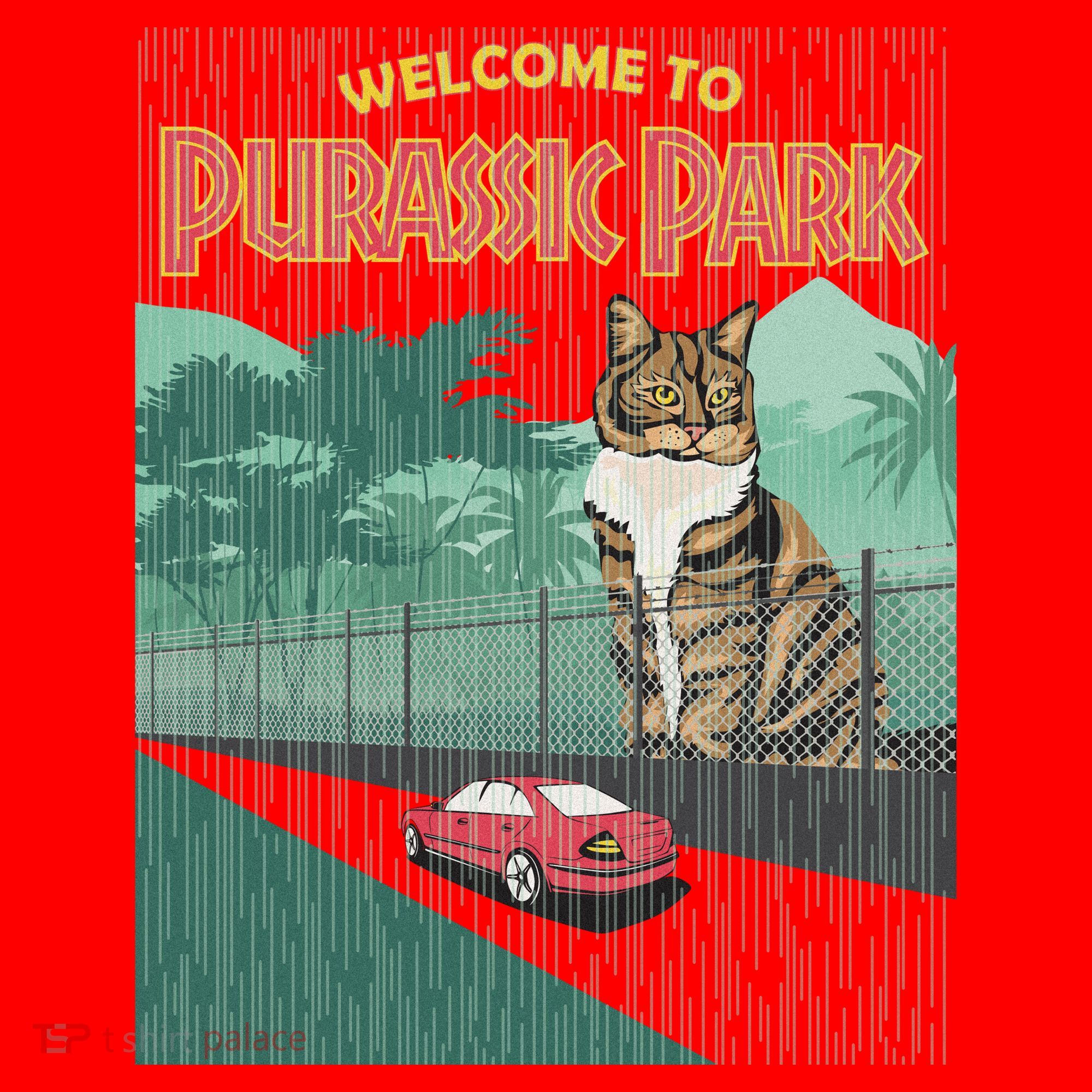 Welcome To Purassic Park Santa Hat