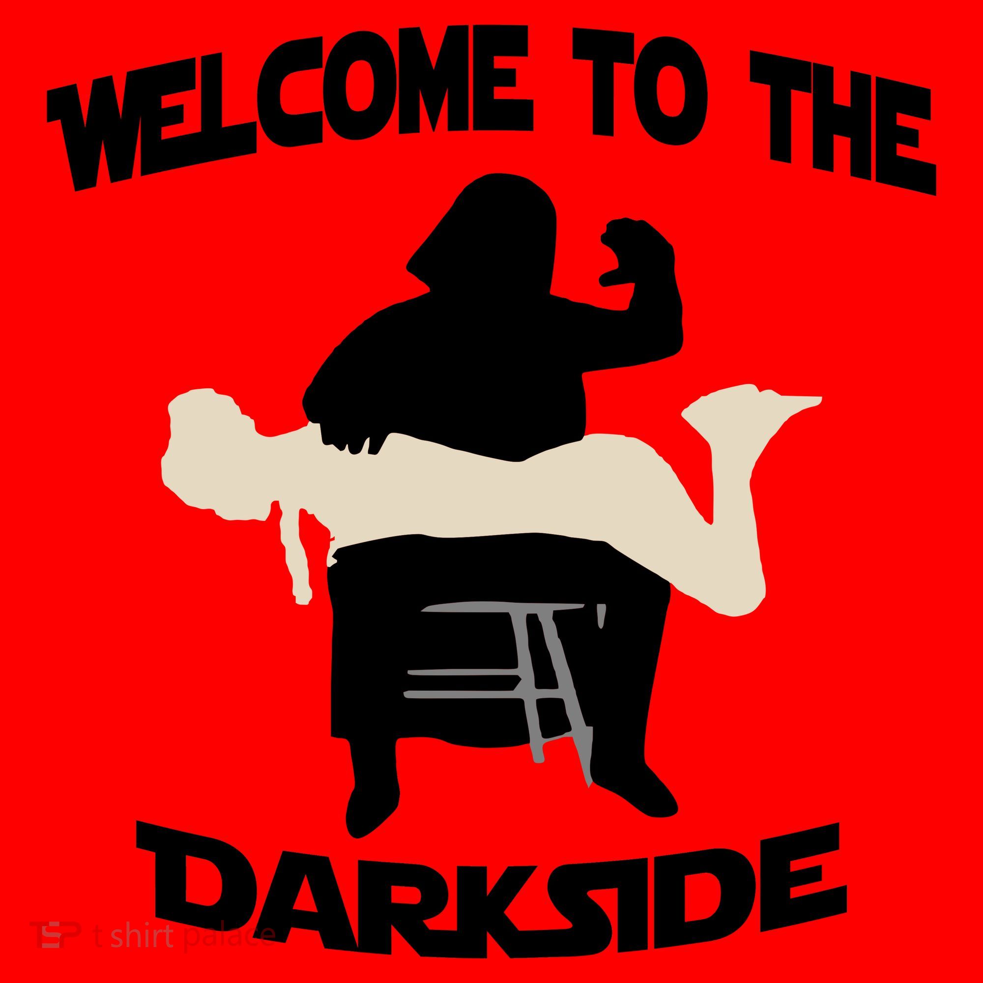 Welcome To The Dark Side Santa Hat