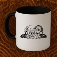 Welcome To The Fabulous Las Vegas Logo Coffee Mug thumb 2