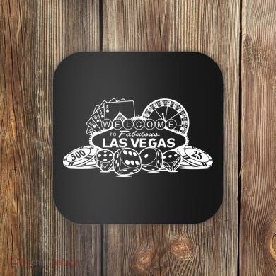 Welcome To The Fabulous Las Vegas Logo Coaster