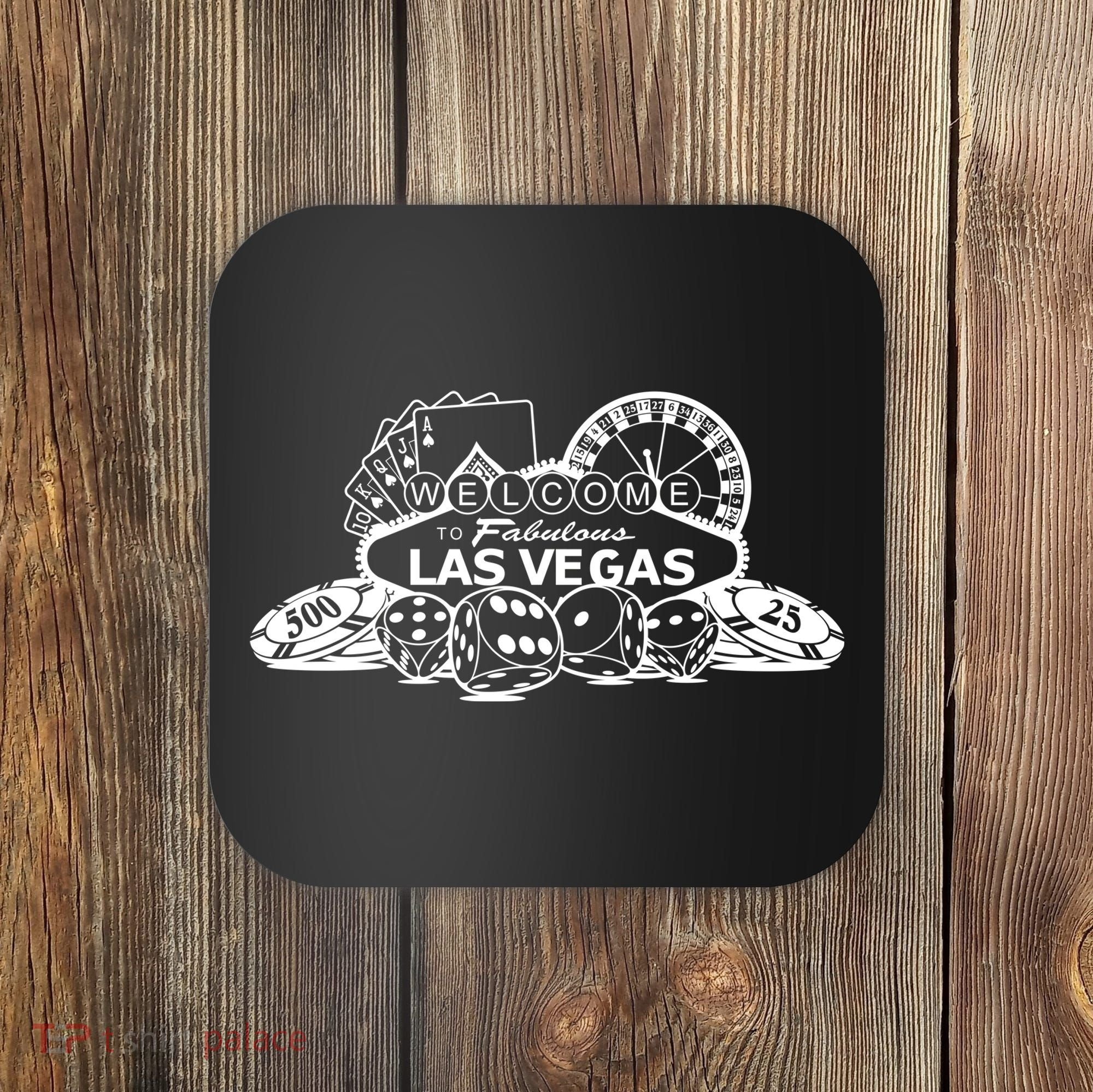 Welcome To The Fabulous Las Vegas Logo Coaster