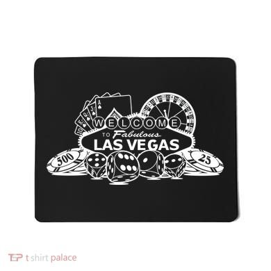 Welcome To The Fabulous Las Vegas Logo Mousepad