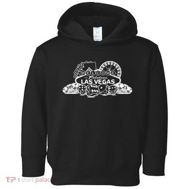 Welcome To The Fabulous Las Vegas Logo Toddler Hoodie