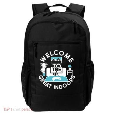 Welcome To The Great Indoors Backpack