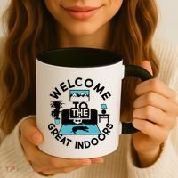 Welcome To The Great Indoors Coffee Mug thumb 3