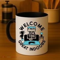 Welcome To The Great Indoors Coffee Mug thumb 4