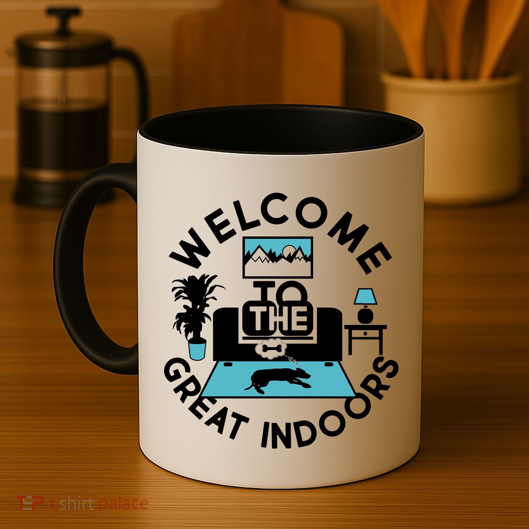 Welcome To The Great Indoors Coffee Mug