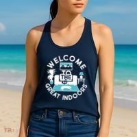 Welcome To The Great Indoors Women's Tank Top thumb 2