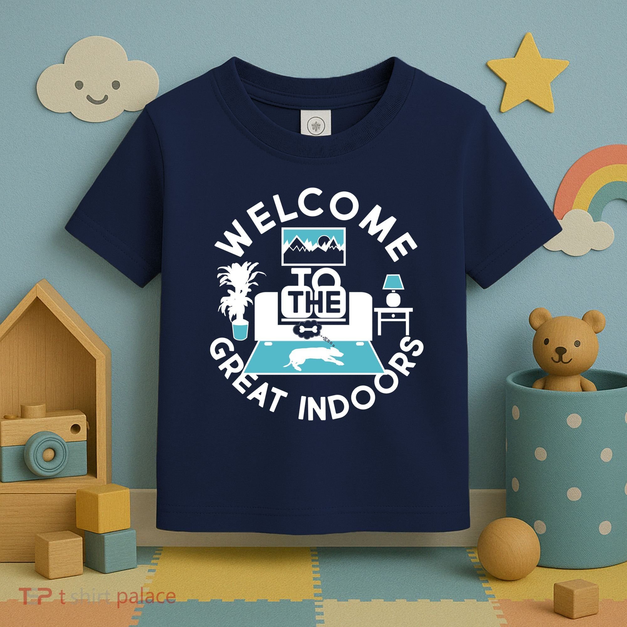 Welcome To The Great Indoors Toddler T-Shirt