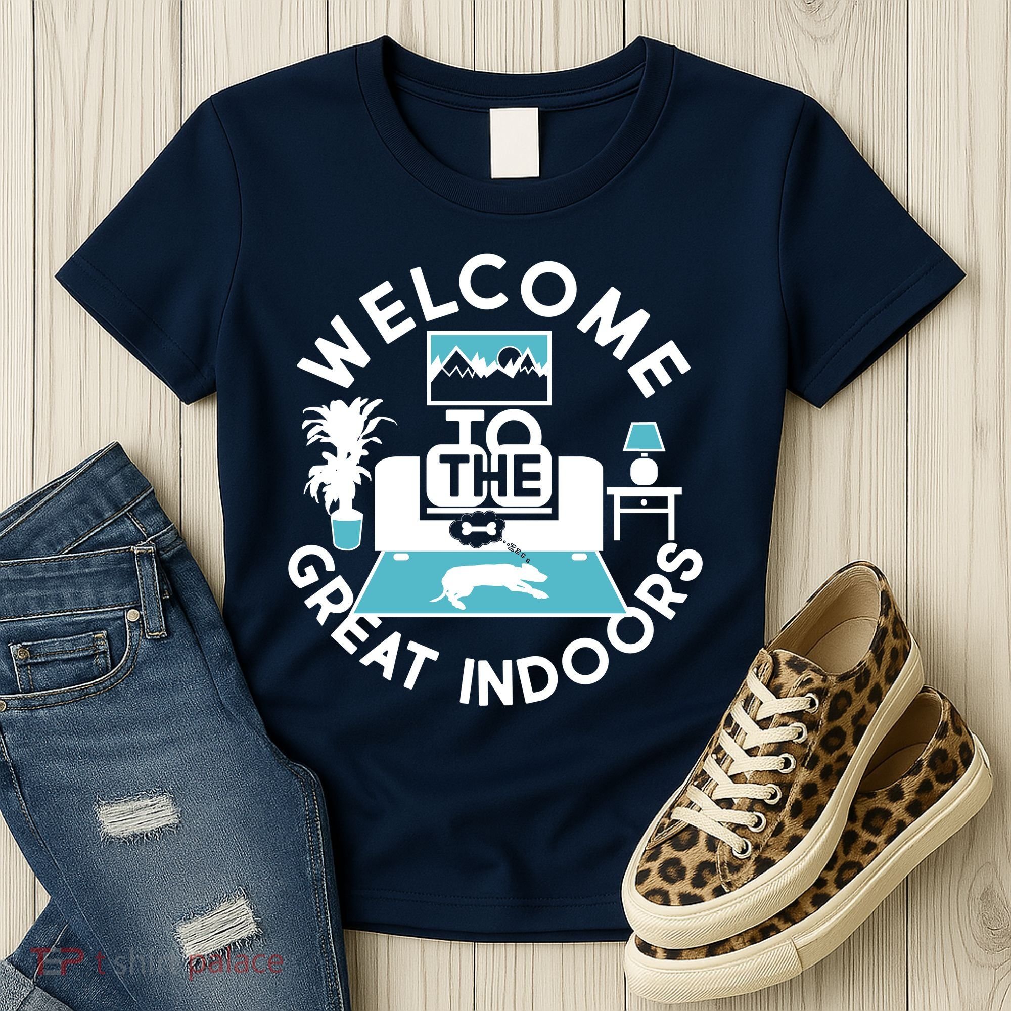 Welcome To The Great Indoors Women's T-Shirt