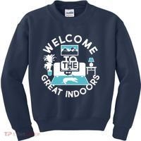 Welcome To The Great Indoors Kids Sweatshirt thumb 0