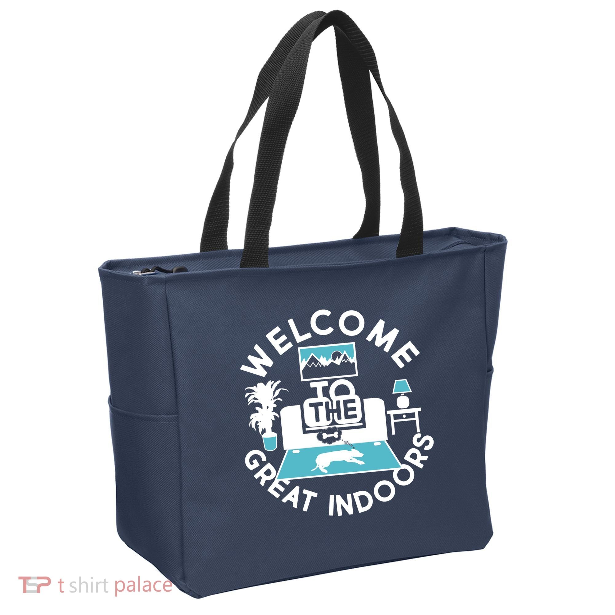 Welcome To The Great Indoors Tote Bag
