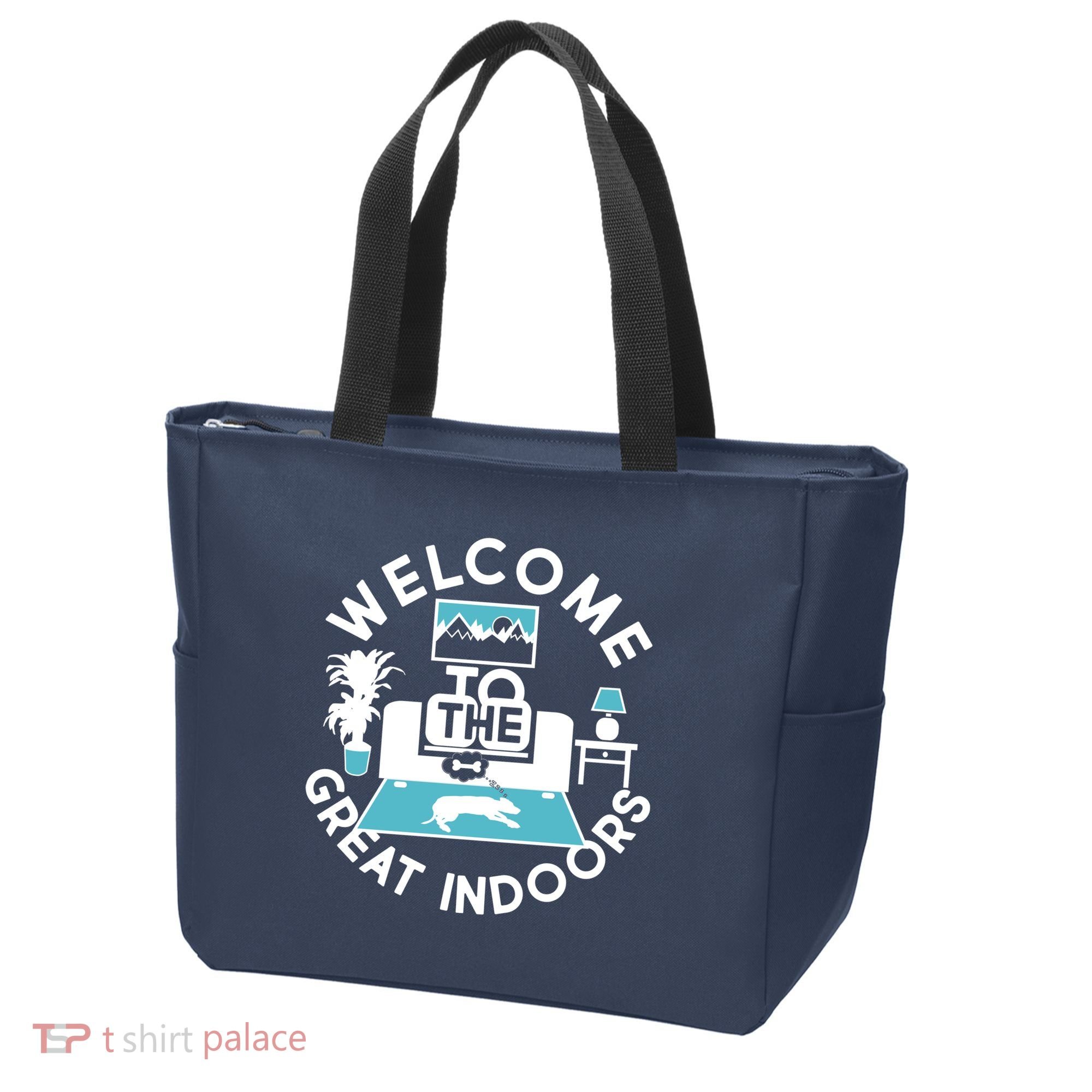 Welcome To The Great Indoors Tote Bag