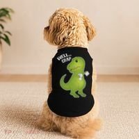 Well Crap Funny T-Rex Can't Wipe Doggie Tank thumb 2
