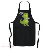 Well Crap Funny T-Rex Can't Wipe Apron thumb 0