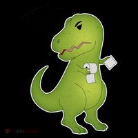 Well Crap Funny T-Rex Can't Wipe Coffee Mug thumb 5
