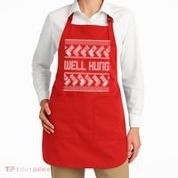 Well Hung Ugly Christmas Apron thumb 2