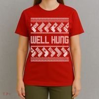 Well Hung Ugly Christmas T-Shirt thumb 4