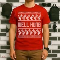 Well Hung Ugly Christmas T-Shirt thumb 6