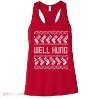 Well Hung Ugly Christmas Women's Tank Top thumb 0