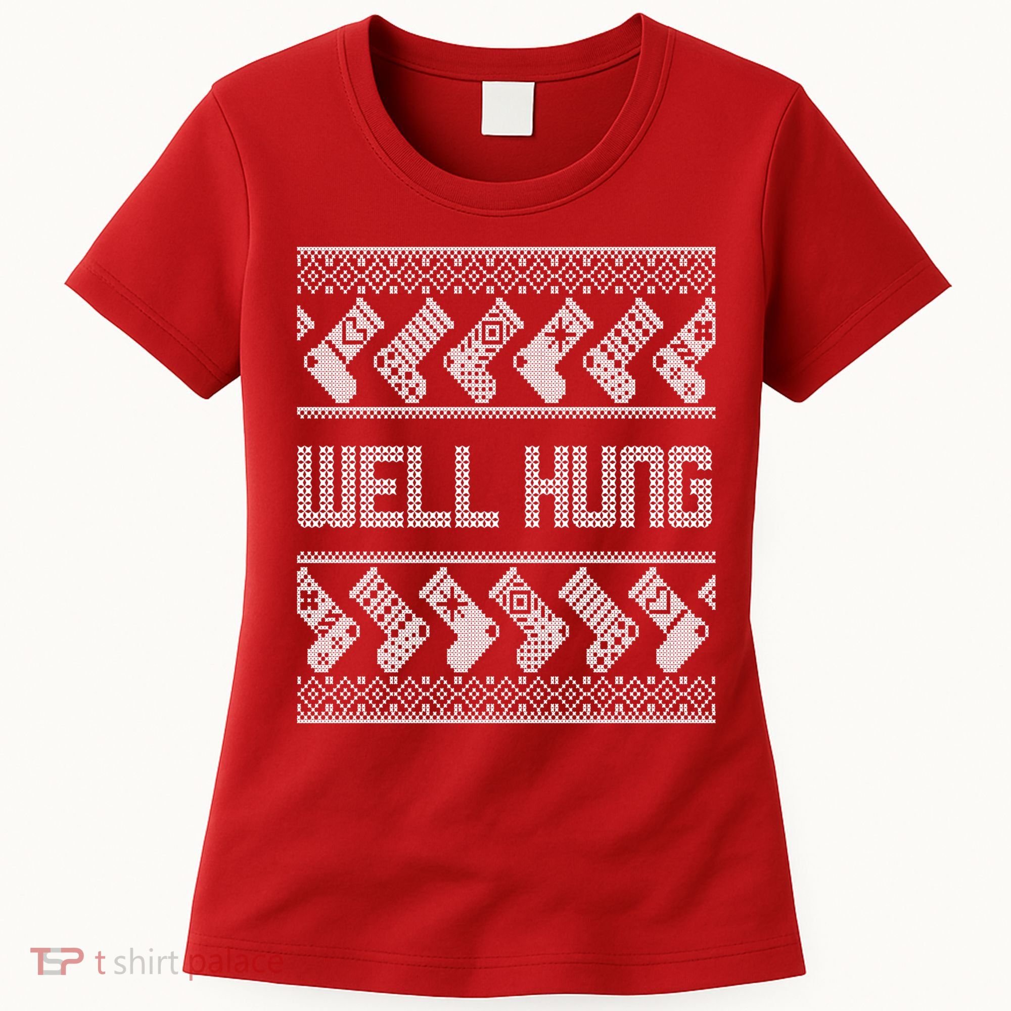 Well Hung Ugly Christmas Women's T-Shirt