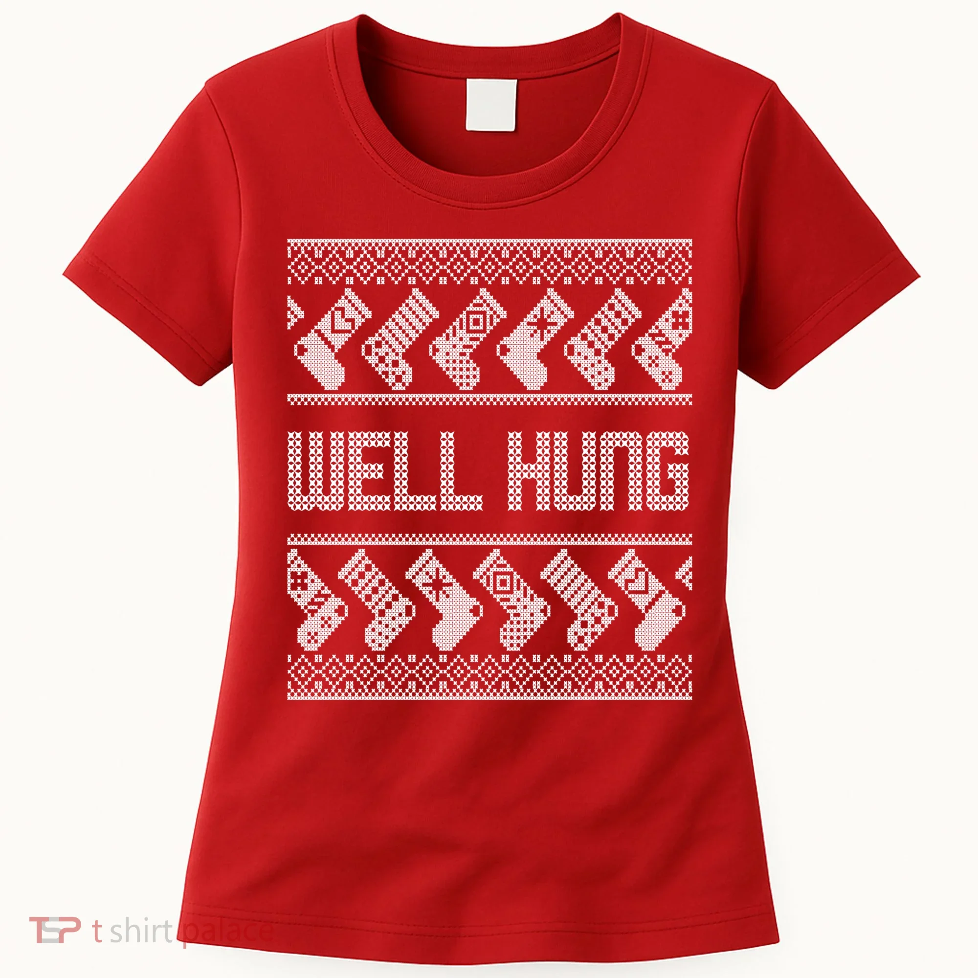 Well Hung Ugly Christmas Women's T-Shirt