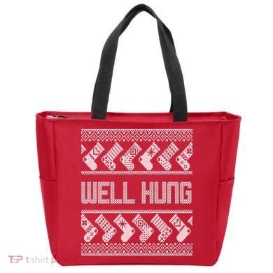 Well Hung Ugly Christmas Tote Bag