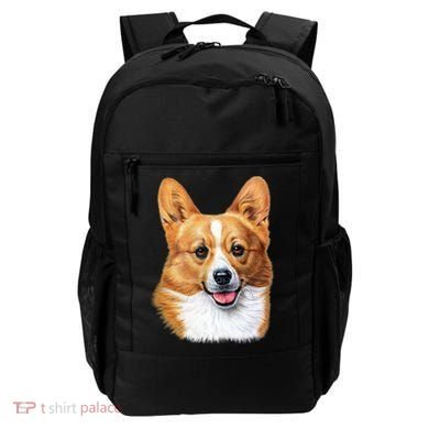 Welsh Corgi Dog Portrait Backpack