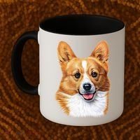 Welsh Corgi Dog Portrait Coffee Mug thumb 2