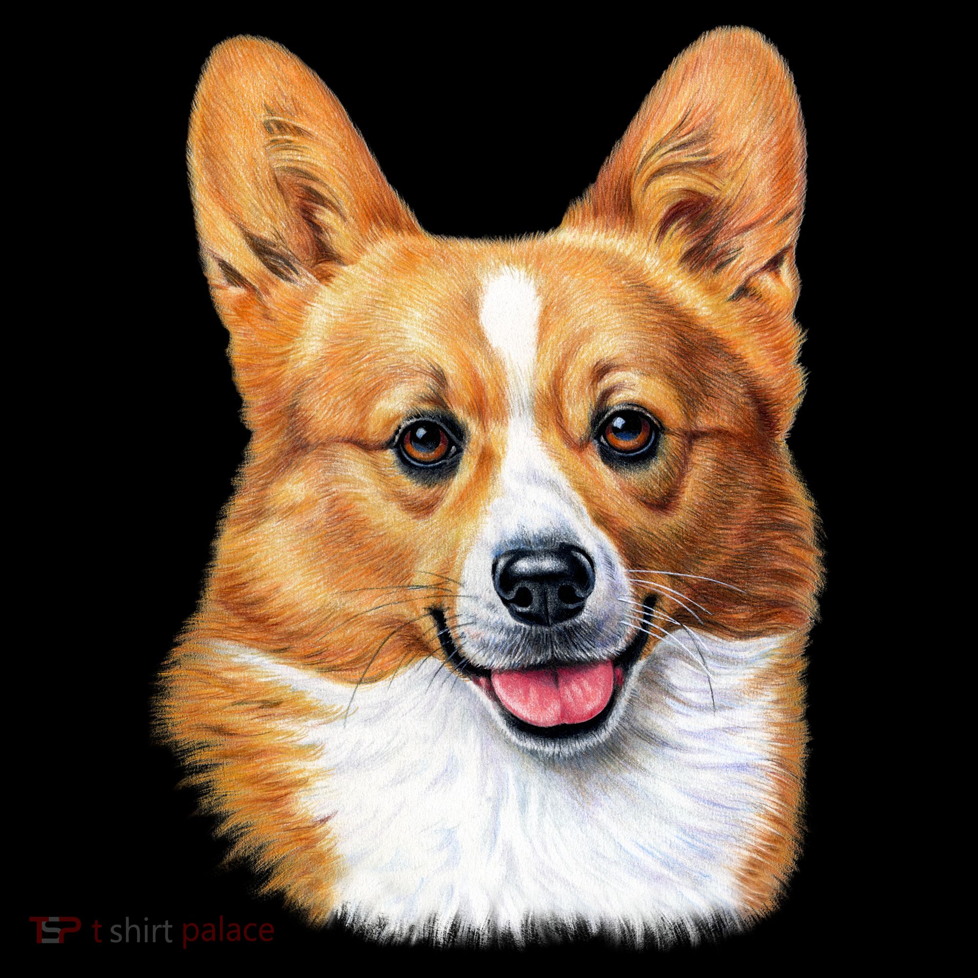 Welsh Corgi Dog Portrait Coffee Mug
