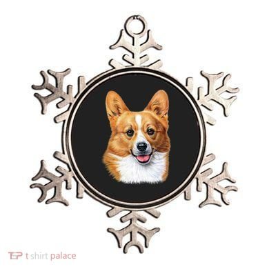 Welsh Corgi Dog Portrait Ornament