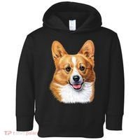 Welsh Corgi Dog Portrait Toddler Hoodie thumb 0