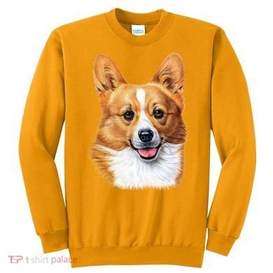 Welsh Corgi Dog Portrait Sweatshirt