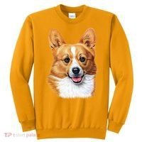 Welsh Corgi Dog Portrait Sweatshirt thumb 0