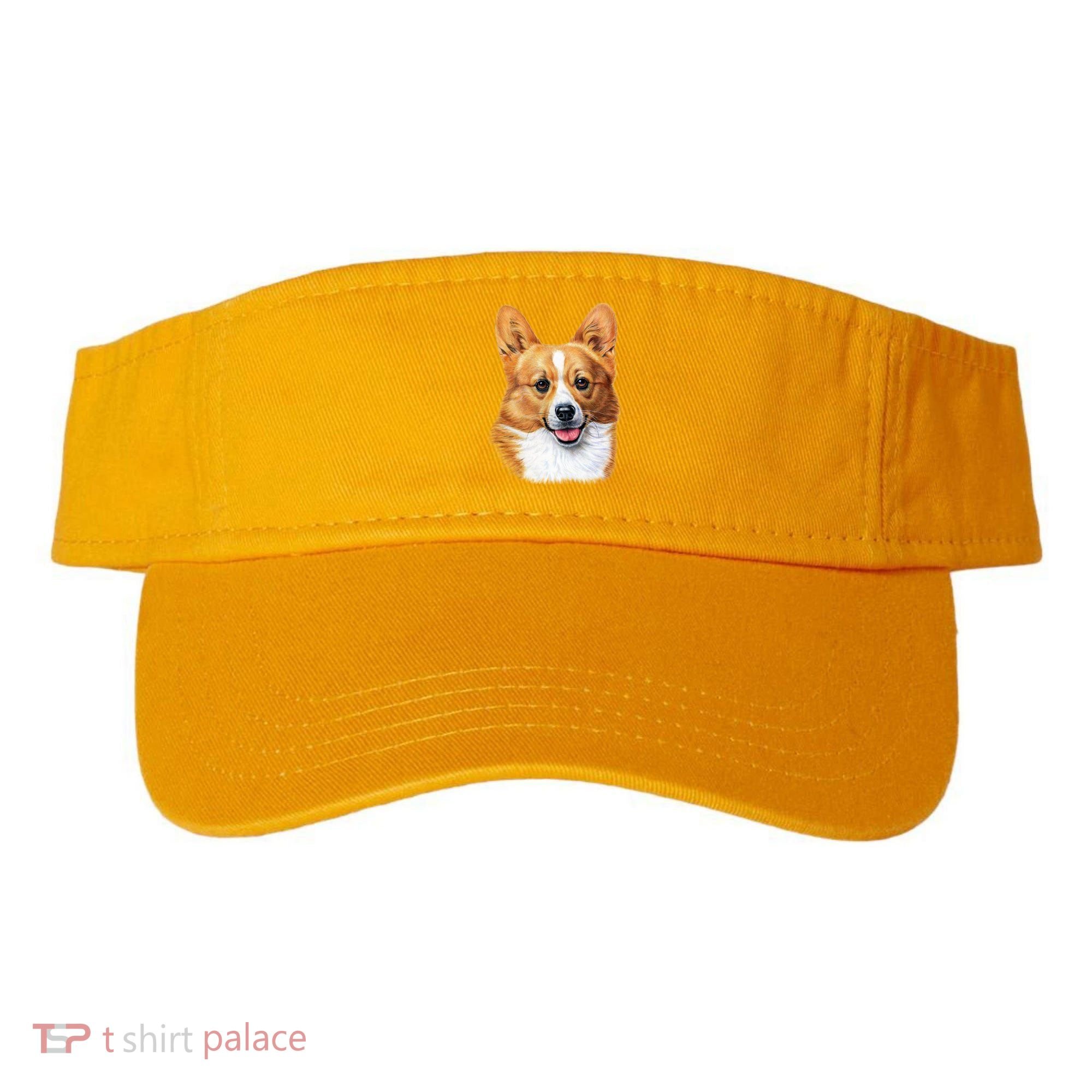 Welsh Corgi Dog Portrait Visor