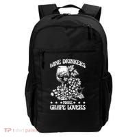 Wine Ers Make Grape Lovers Influence Gift Backpack thumb 0