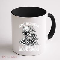 Wine Ers Make Grape Lovers Influence Gift Coffee Mug thumb 1