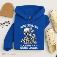 Wine Ers Make Grape Lovers Influence Gift Hoodie thumb 4