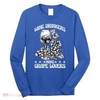 Wine Ers Make Grape Lovers Influence Gift Long Sleeve Shirt thumb 0