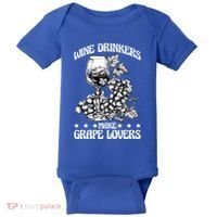 Wine Ers Make Grape Lovers Influence Gift Baby Bodysuit thumb 0