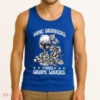 Wine Ers Make Grape Lovers Influence Gift Tank Top thumb 3